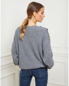 Pull Ella gris foncé