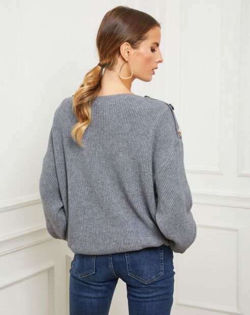 Pull Ella gris foncé
