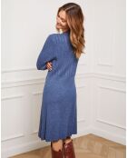 Robe Eve indigo
