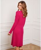 Robe Eve fushia