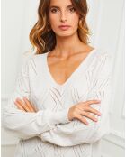 Pull Gabriella blanc