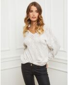 Pull Gabriella blanc