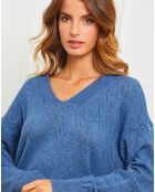 Pull Gabriella indigo