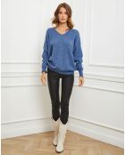 Pull Gabriella indigo