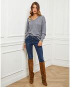 Pull Gabriella gris