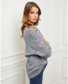 Pull Gabriella gris