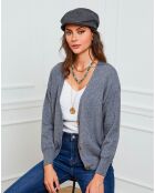 Gilet en Cachemire mélangé Laura gris
