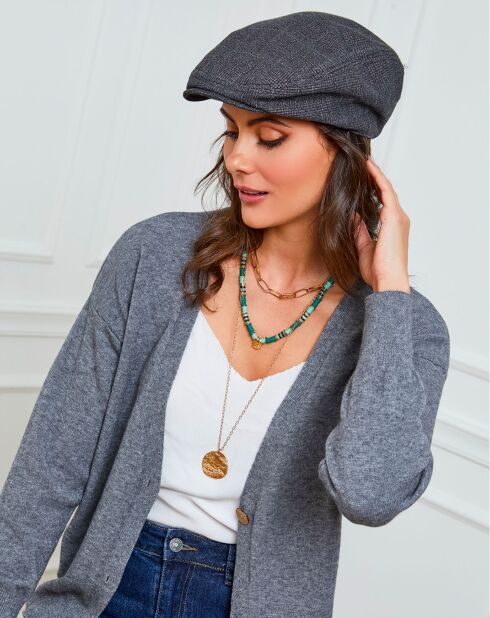 Gilet en Cachemire mélangé Laura gris