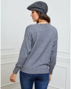 Gilet en Cachemire mélangé Laura gris