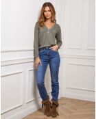 Pull Laury kaki