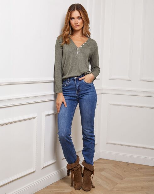 Pull Laury kaki