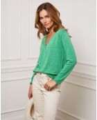 Pull Laury vert