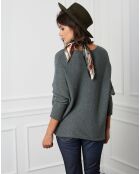 Pull en Cachemire mélangé Lena kaki