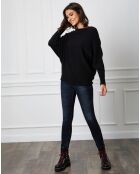 Pull en Cachemire mélangé Lena noir