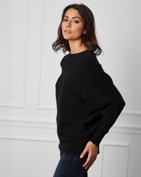 Pull en Cachemire mélangé Lena noir