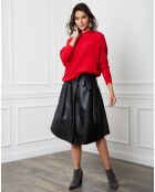 Pull en Cachemire mélangé Lena rouge