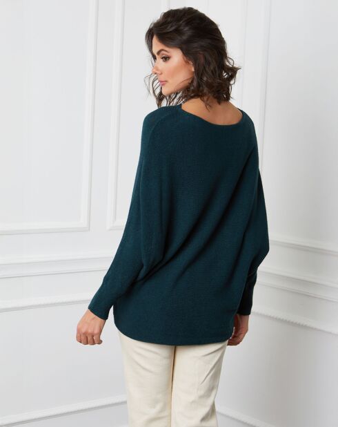 Pull en Cachemire mélangé Lena vert