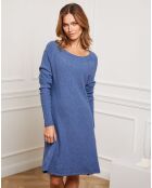 Robe Lina indigo