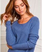 Robe Lina indigo