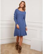 Robe Lina indigo
