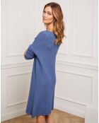 Robe Lina indigo