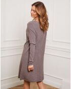 Robe Lina taupe