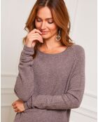 Robe Lina taupe