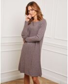 Robe Lina taupe