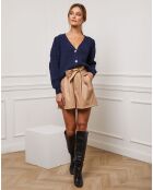 Gilet en Cachemire mélangé Liv marine