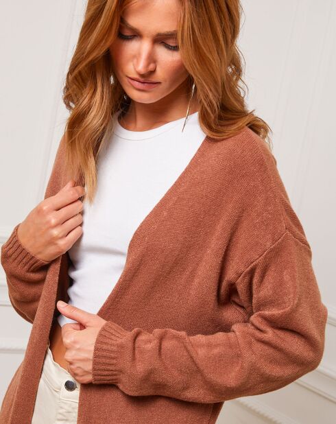Gilet Nina camel