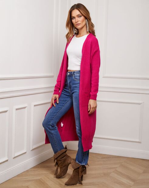 Gilet Nina fushia