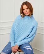 Pull 100% Laine Noa ciel