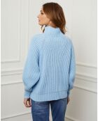 Pull 100% Laine Noa ciel