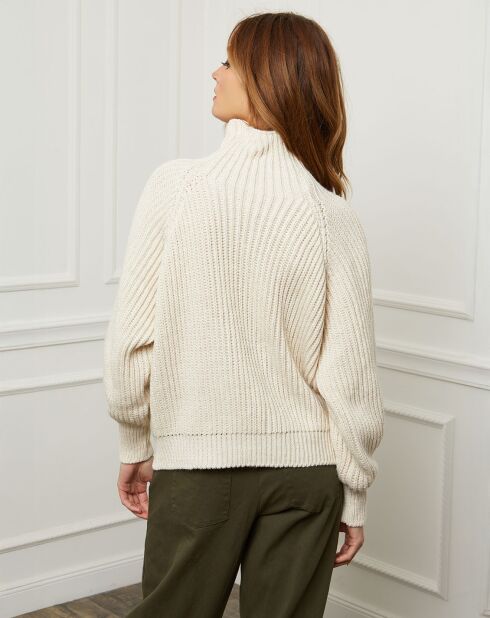 Pull 100% Laine Noa beige