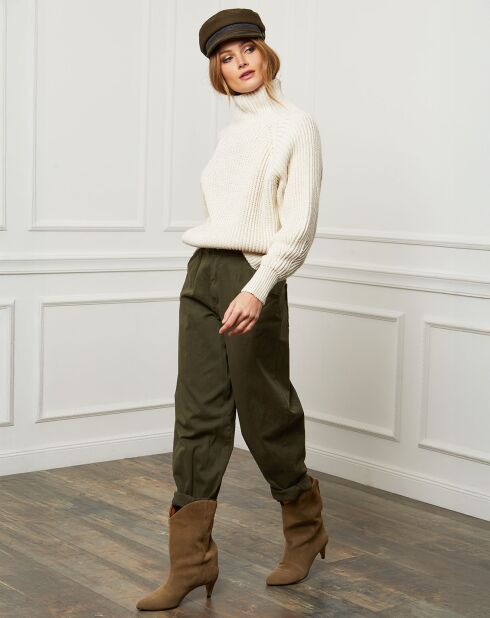 Pull 100% Laine Noa beige