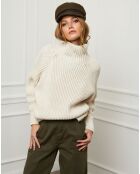 Pull 100% Laine Noa beige