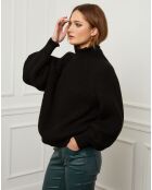 Pull 100% Laine Noa noir