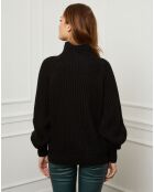 Pull 100% Laine Noa noir