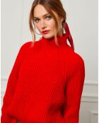 Pull 100% Laine Noa rouge