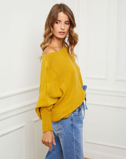 Pull Sarah moutarde