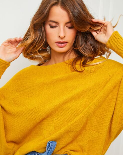 Pull Sarah moutarde