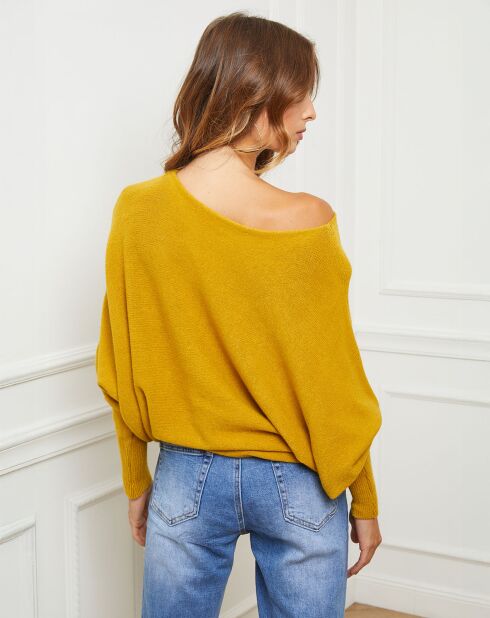 Pull Sarah moutarde