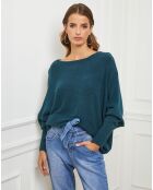 Pull Sarah vert bouteille