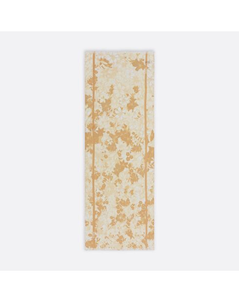 Etole en coton biologique 3ème jour beige - 70x180 cm