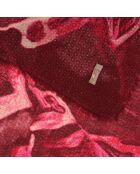 Carré en Laine mélangée Allure fuchsia - 120x120 cm