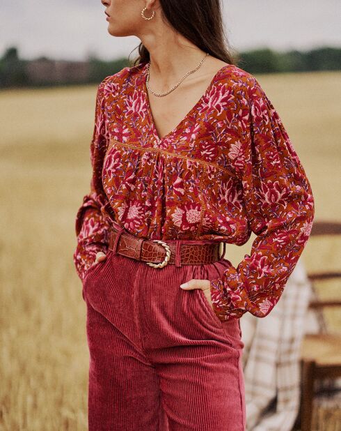 Blouse Melrose camel