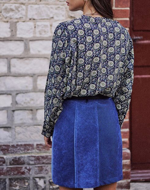 Chemise Gelina marine