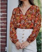 Blouse Medie marron