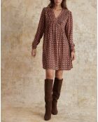 Robe Kate marron