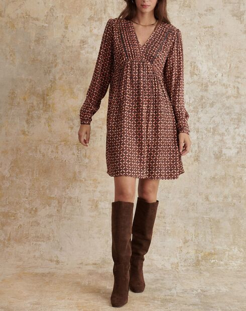 Robe Kate marron